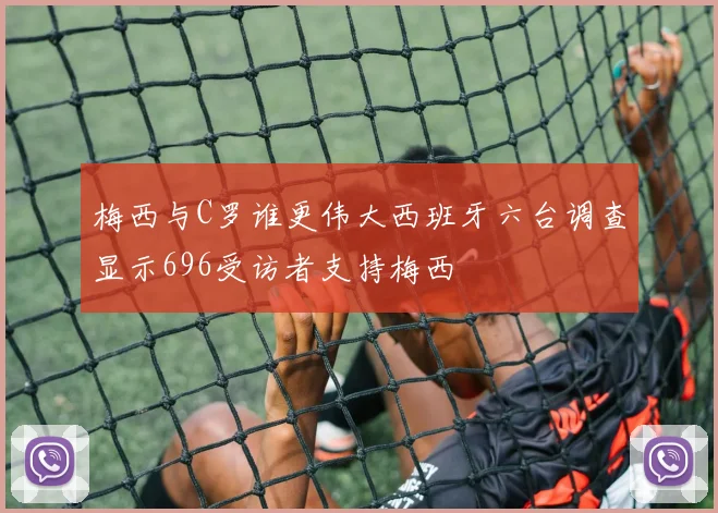 梅西与C罗谁更伟大西班牙六台调查显示696受访者支持梅西